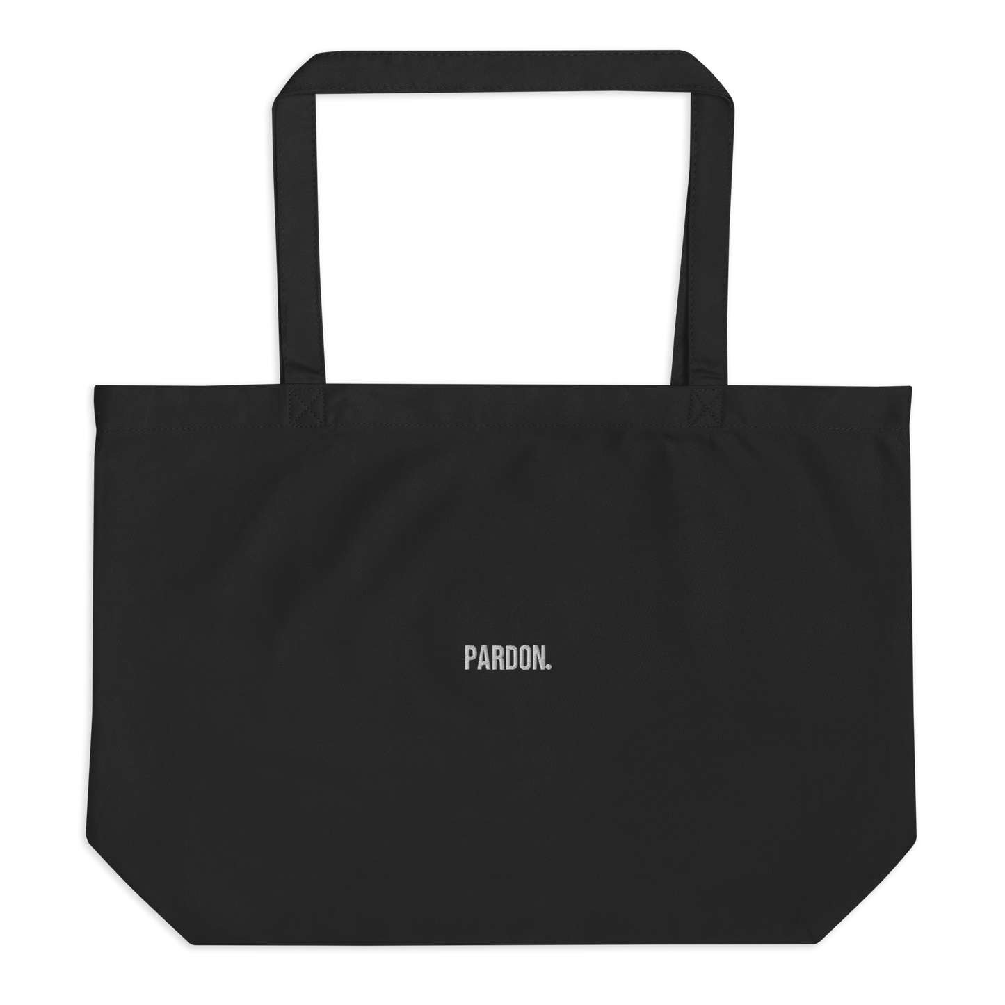 PARDON. Large tote bag