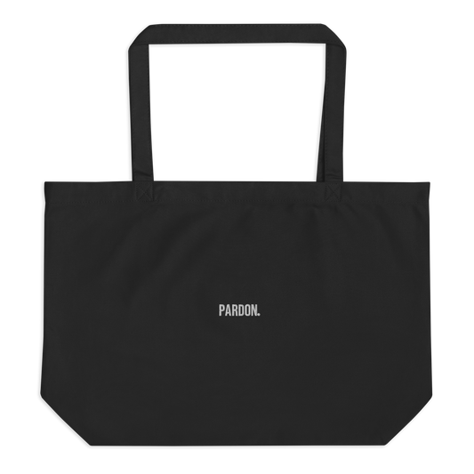 PARDON. Large tote bag