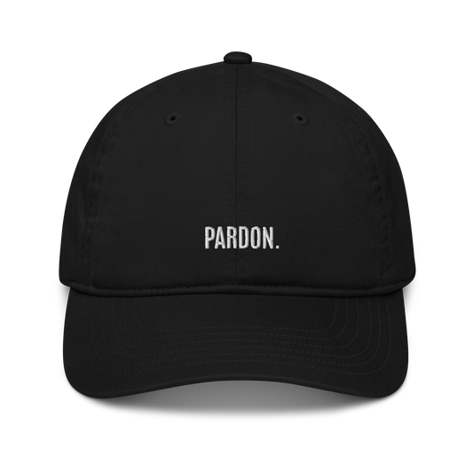 PARDON. Cap